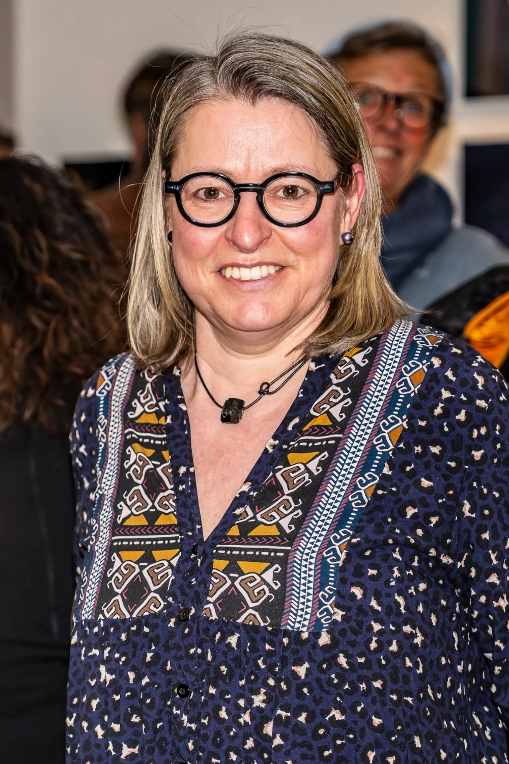 Silvia Lerch Portrait, Kunstwerke, Künstler aus der Ausstellung „Parkinson und Pinselstrich“ in Baden (Aargau) – Bilder von Parkinson-Betroffenen